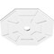Ekena Millwork Logan Architectural Grade PVC Contemporary Ceiling Medallion, 26"OD x 3"ID x 9"C x 1"P CMP26LG-03000 - alternate 3